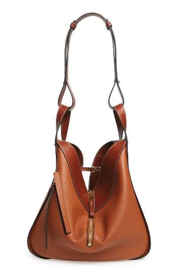 Loewe Large Hammock Leather Hobo -