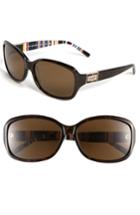 Women's Kate Spade New York Annika/p/s 56mm Polarized Sunglasses - Tortoise/ Brown Polarized