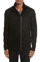 Men's John Varvatos Collection Cotton & Wool Jacket - Black