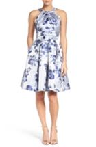 Women's Eliza J Floral Fit & Flare Dress - Blue