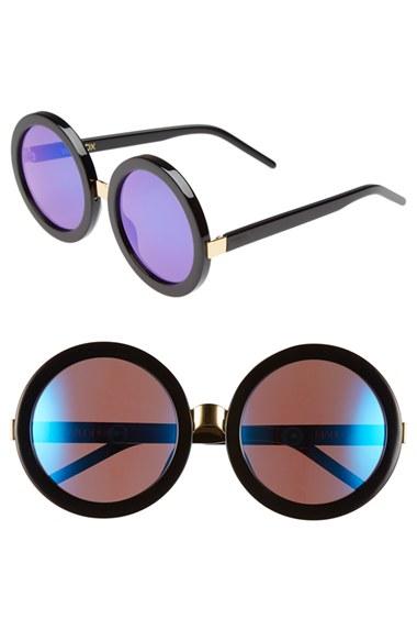 Women's Wildfox 'malibu Deluxe' 55mm Retro Sunglasses -
