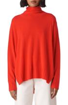 Women's Whistles Funnel Neck Cashmere Sweater - Red