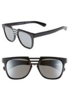 Women's Calvin Klein 53mm Rectangular Sunglasses - Black/ Stripes