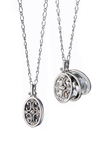 Women's Monica Rich Kosann Scrollwork Locket Necklace