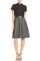 Petite Women's Ellen Tracy Fit & Flare Dress P - Black