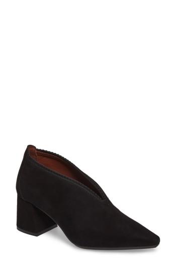 Women's Hispanitas Connie Block Heel Pump .5us / 36eu - Black