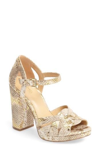 Women's Michael Michael Kors Annaliese Sandal M - White