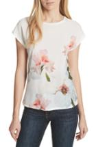 Women's Ted Baker London Chatsworth Bloom Tee - White