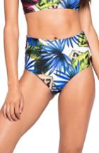 Women's L Space Portia High Waist Bikini Bottoms - Blue