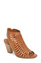 Women's Paul Green Rosa Woven Peep Toe Sandal .5us/ 3uk - Brown