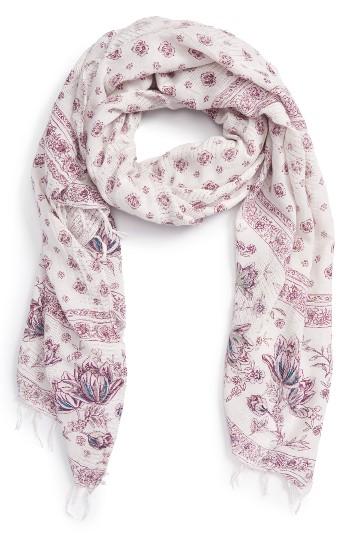 Women's Hinge Paisley Poetry Wrap, Size - Purple