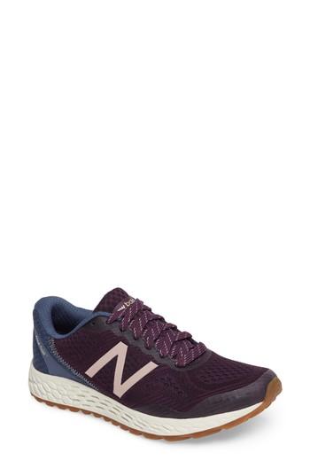 Women's New Balance Gobi V2 Trail Running Shoe B - Burgundy