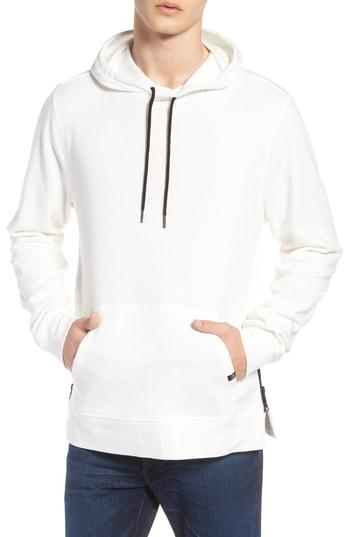 Men's Threads For Thought Barkeley Side Zip Hoodie Sweatshirt - White