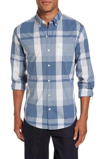 Men's Bonobos Summerweight Slim Fit Plaid Sport Shirt - Pink