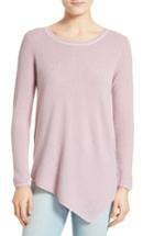 Women's Joie Tambrel H Asymmetrical Hem Cashmere Sweater - Pink