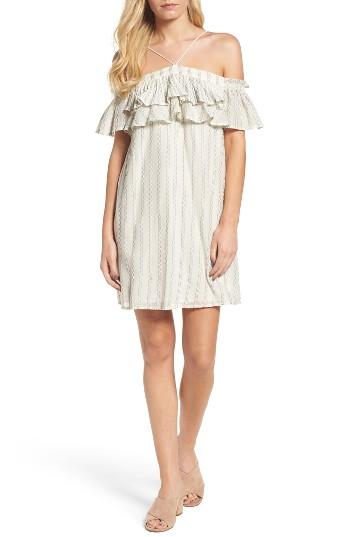 Women's Greylin Avery Off The Shoulder Dress - Ivory