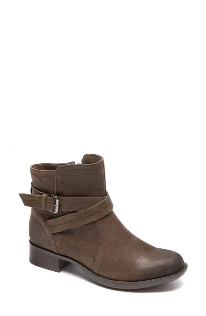 Women's Rockport Cobb Hill 'caroline' Waterproof Boot .5 M - Grey