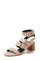 Women's Rebecca Minkoff Ilana Buckle Strap Sandal .5 M - Beige