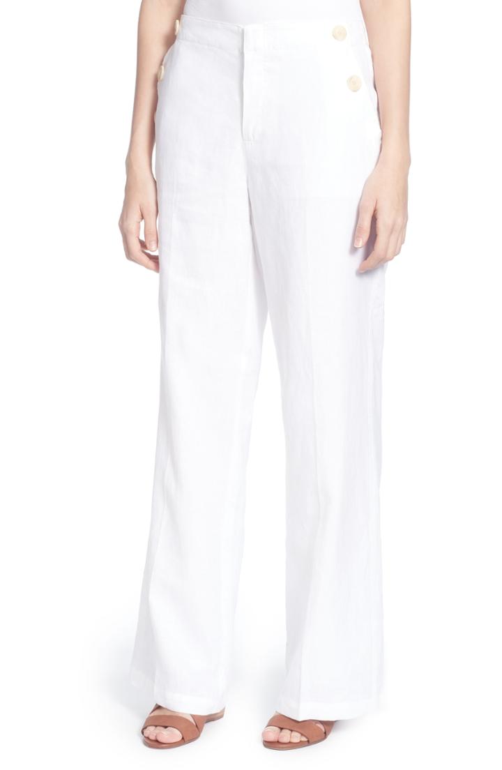 Women's Catherine Catherine Malandrino Fritz Linen Sailor Pants
