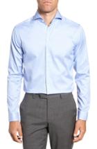 Men's Eton Super Slim Fit Solid Dress Shirt .5 - Blue