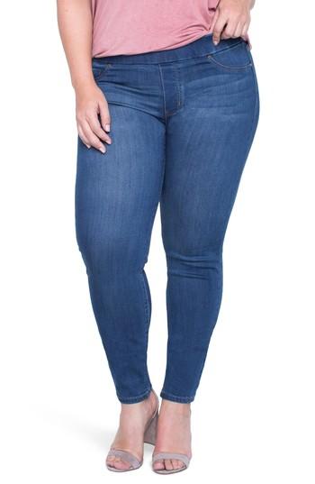 Women's Liverpool Sienna Mid Rise Soft Stretch Denim Leggings