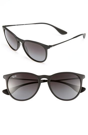 Ray-ban 'wayfarer' 54mm Sunglasses Black/ Grey Gradient