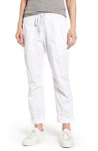 Women's James Perse Pull-on Poplin Pants - White