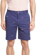 Men's Vineyard Vines Breaker 9-inch Whale Flag Embroidered Shorts - Blue