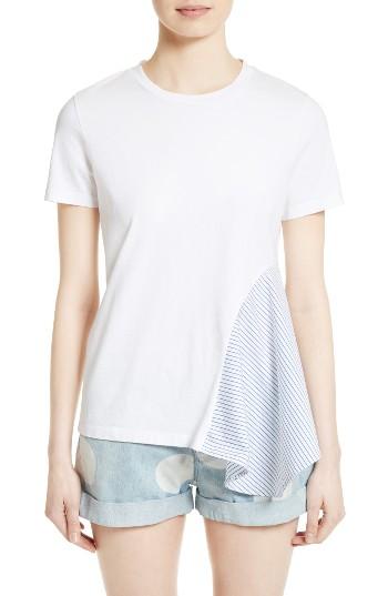 Women's Stella Mccartney Asymmetrical Cotton Tee