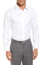 Men's Calibrate Trim Fit Non-iron Stretch Solid Dress Shirt