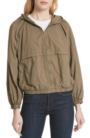 Women's La Vie Rebecca Taylor Parachute Cotton Jacket - Green