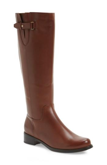 Women's Blondo Volly Waterproof Riding Boot .5 Regular Calf M - Brown
