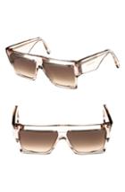 Women's Celine 60mm Flat Top Sunglasses -