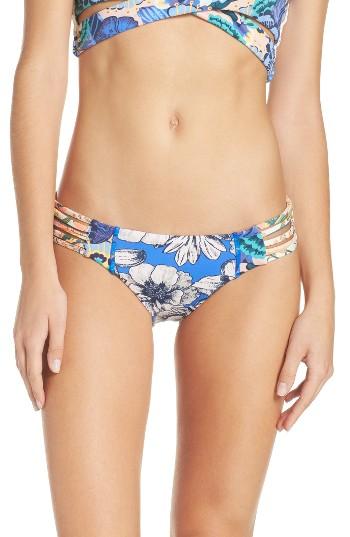 Women's Maaji Bluesy Reversible Bikini Bottoms - Blue
