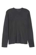 Men's James Perse Fine Gauge Crewneck Sweater (l) - Grey