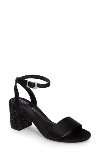 Women's Charles By Charles David Keenan Sandal .5 M - Black