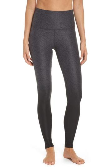Women's Beyond Yoga Space Dye High Waist Leggings, Size - Black