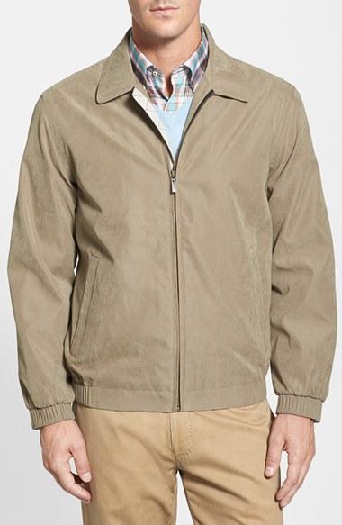 Men's Rainforest 'microseta' Lightweight Golf Jacket - Beige