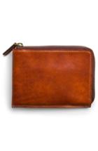Men's Bosca Dolce Leather Passport Case - Brown