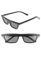 Women's Quay Australia Finesse 35mm Sunglasses - Black/ Smoke
