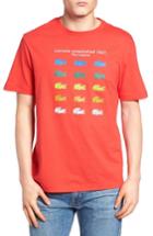Men's Lacoste Color Croc Graphic T-shirt (s) - Red
