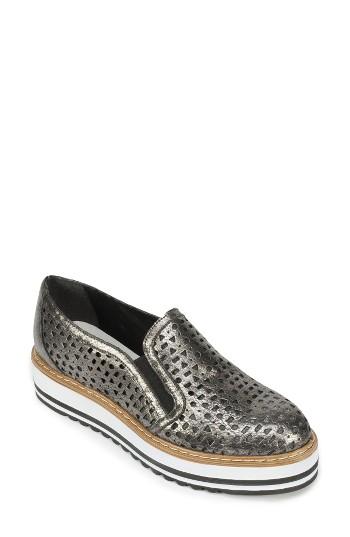 Women's Summit 'braxton' Platform Slip-on Eu - Metallic