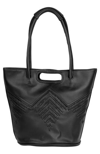 Urban Originals Style Vegan Leather Tote Bag - Black