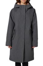 Women's Mackage 800 Fill Power Down Coat With Genuine Fox Fur Trim - Black