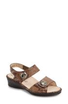 Women's Finn Comfort 'alanya' Sandal .5 M - Brown