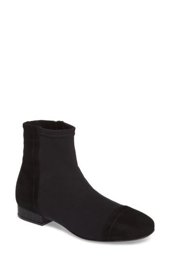 Women's Taryn Rose Anna Bootie M - Black