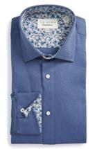 Men's Ted Baker London Aries Trim Fit Print Dress Shirt