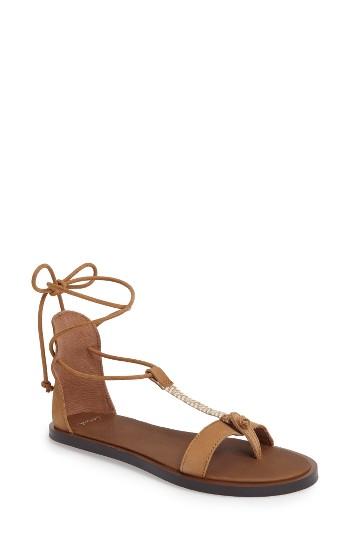 Women's Sanuk Yoga Tierra Ankle Wrap Sandal