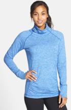 Women's New Balance Space Dye Knit Pullover, Size Xxl - Blue