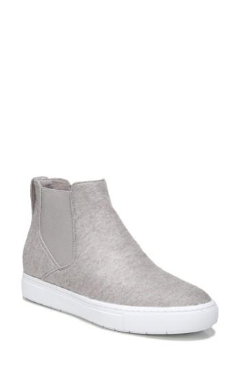 Women's Vince Newlyn High Top Sneaker .5 M - Brown